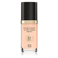 Тональное средство Max Factor Facefinity All Day Flawless 3-in-1 Foundation SPF 20 N55 - Beige (бежевый)