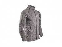 CS Кофта Seamless Zip Sweatshirt, Grey Melange, S