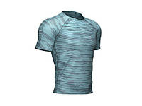 CS Футболка Training SS Tshirt Camo Stripe, Nile Blue, L лучшая цена с быстрой доставкой по Украине лучшая