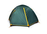 Двухместная палатка для отдыха, туристическая Сила - 1,5 x 2,1 x 1,2м Двухслойная непромокаемая, кемпинговая н