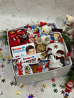 Подарочный бокс со сладостями подарочный новогодний набор Advert Подарунковий бокс з солодощами подарунковий