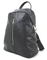Женский рюкзак из натуральной кожи темно серый для женщин портфель кожаный 14 л. Advert Жіночий рюкзак з