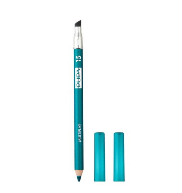 Карандаш для глаз Pupa Multiplay Triple-Purpose Eye Pencil 15 - Blue green (голубо-зеленый) - фото 1 - id-p1988590400