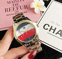 Женские наручные часы Tommy Hilfiger Желтое золото Advert Жіночий наручний годинник Tommy Hilfiger Жовте