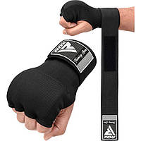Бинт-рукавичка RDX Inner Gel Black L лучшая цена с быстрой доставкой по Украине