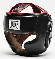 Боксерський шолом Leone Full Cover Black M лучшая цена с быстрой доставкой по Украине