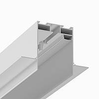 Карниз скрытого монтажа Solo Light однополосный