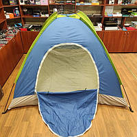 Новинка! Палатка туристическая раскладная 200 х 200 см двухместная с москитной сеткой (50387)