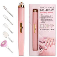 Фрезер для маникюра и педикюра Flawless Salon Nails, ручка фрезер для маникюра. CT-636 Цвет: розовый (WS)