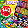 Набір для малювання Крайола Crayola 140 предметів Crayola Inspiration Art Case Coloring Set 04-2532, фото 2