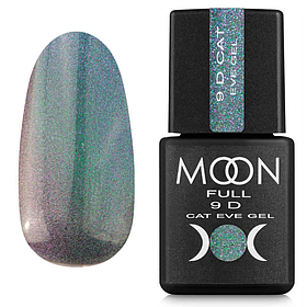 Гель-лак moon full кошенятке око 9d cat eye gel No03, 8 мл