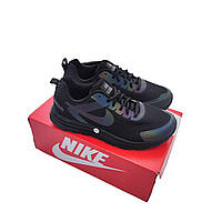 Новинка! Мужские кроссовки Nike Zoom Shield черные (хамелеон)