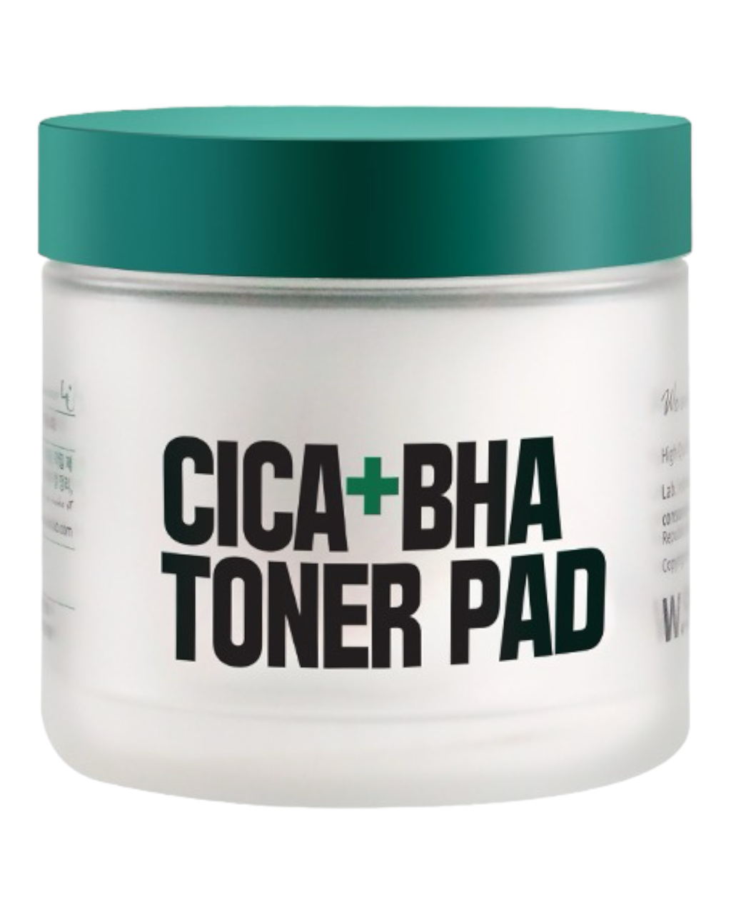 Тонер-педи W.Skin Laboratory Cica + BHA Toner PAD 70шт з центелою та BHA-кислотою, фото 1