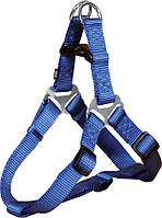 20432 Trixie Шлея-петля Premium One Touch Harness нейлон Синяя, 30-40см/10мм