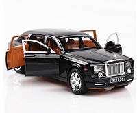 Rest Модель автомобиля Rolls Royce Phantom 1:24. Звук + световые эффекты. Металлическая инерционная машинка