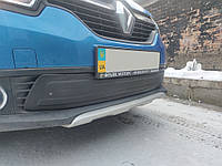 Tuning Зимняя нижняя накладка на решетку Глянцевая для Renault Logan MCV 2013-2022 гг r_417