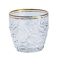 LUGI Склянка для води та соку набір 6 штук низький скляний прозорий