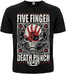 Футболка Five Finger Death Punch "Knucklehead" (black), Розмір XXXL