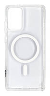 Магнитный чехол XON PhoneCase Magnetic для Samsung Note 20 Прозрачный