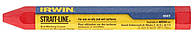 Разметочный карандаш-мелок IRWIN, красный (114 мм)