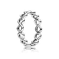 Серебряное кольцо Pandora Бесконечность 190994 52 PK, код: 7361942