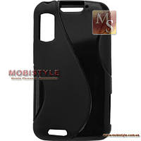 Silicone Motorola MB860 Atrix black style