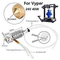 Хотенд EOENKK с радиатором для 3D принтера E3D V5 Vyper, 24V
