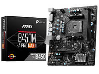 Мат.плата AM4 (B450) MSI B450M-A PRO MAX II (276144)