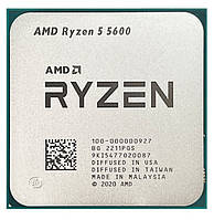 Процессор AMD (AM4) Ryzen 5 5600, Tray, 6x3.5 GHz (100-000000927) (249549)