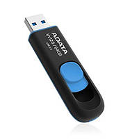 USB 3.2 Flash Drive 64Gb ADATA UV128, Black (AUV128-64G-RBE) (186403)