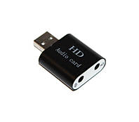 Звуковая карта USB 2.0, 7.1, Dynamode C-Media 108, Black, 90 дБ, Blister (USB-SOUND7-ALU) (149337)