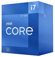 Процессор Intel Core i7 (LGA1700) i7-12700F, Box, 12x2.1 GHz (BX8071512700F) (246779)