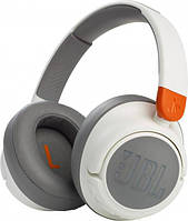 Навушники бездротові JBL JR 460NC, White, Bluetooth, мікрофон, дитячі (JBLJR460NCWHT) (241902)