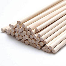 Вісь дерев’яна ∅10 мм (10 шт.) довжина 30 см