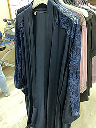 Жіночий халат із віскози Хc1212 Синій