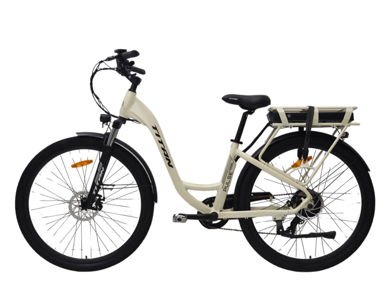 Електровелосипед E-TITAN PULSE 29" 16" Кремовий