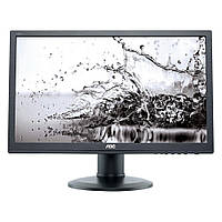 Монитор 24" FullHD 1920*1080 TN AOC E2460Pda LED VGA DVI MM Pivot чёрный бу B Гар.12мес! #