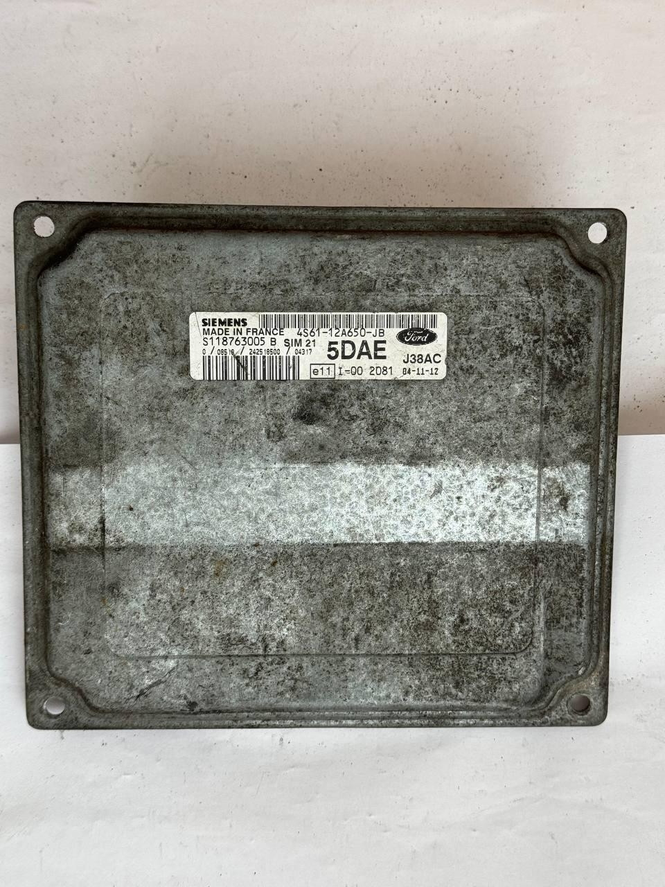 Електронний блок керування Ford Siemens S118763005B / sim21 / 4S61-12A650-JB / 4S6112A650JB / 5DAE