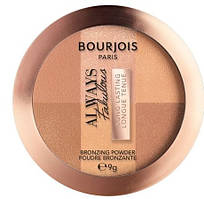 Компактна пудра-бронзер для обличчя Bourjois Always Fabulous Вronzer, 01 Medium Clair, 9 г