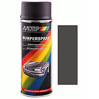 Краска спрей для пластика антрацит матовая Motip Anthracite Bumper Spray 400мл