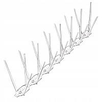 Шипы противоприсадные Jacopic пластиковые от птиц 33 см