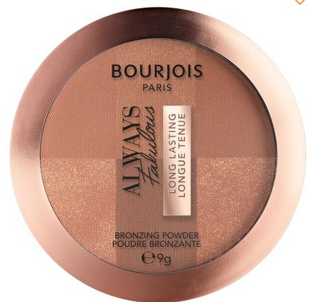 Компактна пудра-бронзер для обличчя Bourjois Always Fabulous Вronzer, 02 Medium Fonce, 9 г, фото 1