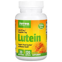 Антиоксидант Jarrow Formulas Лютеин, 20 мг, Lutein, 120 гелевых капсул (JRW-12035) - Топ Продаж!