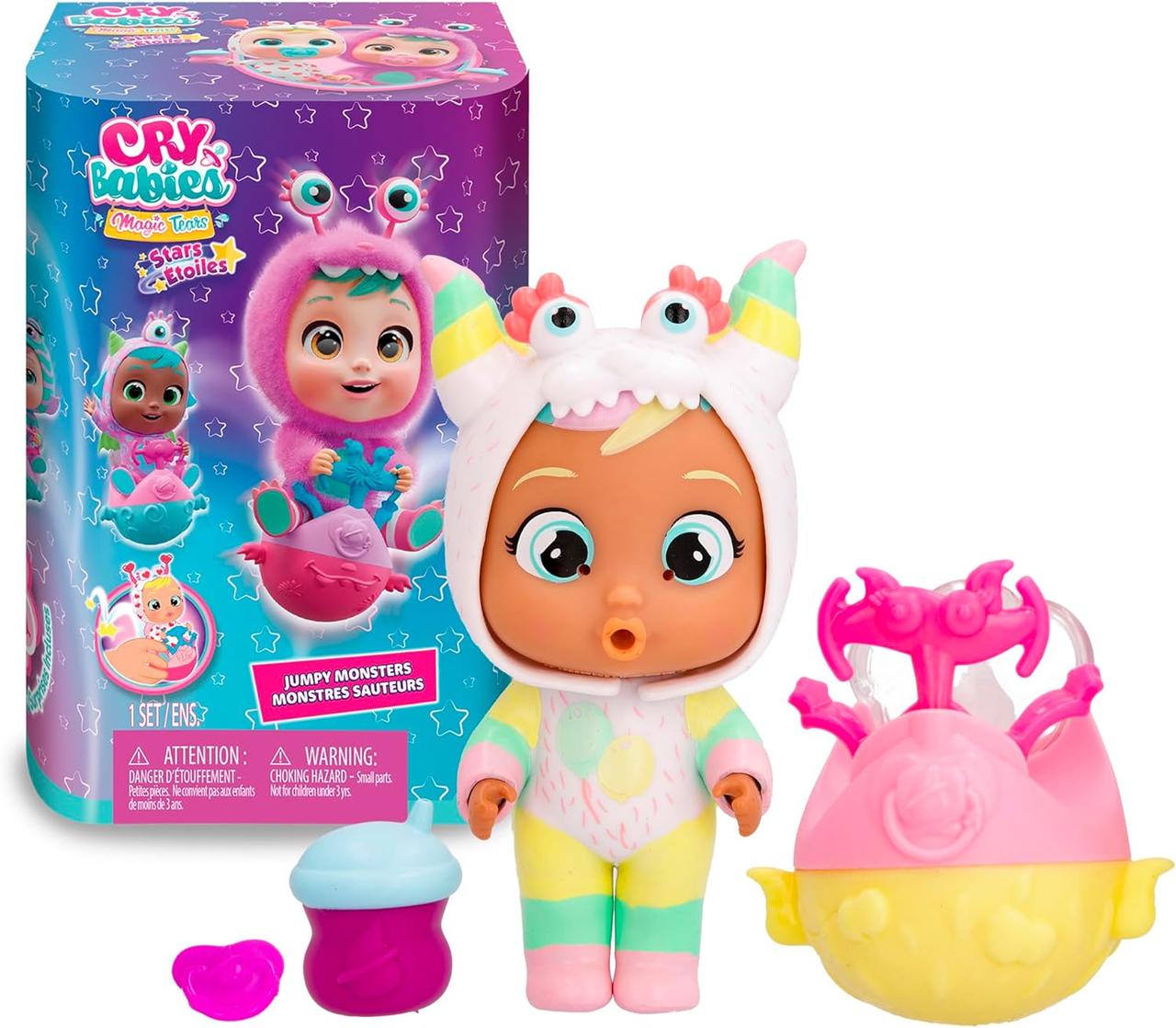 Лялька пупс плакса Стрибаючі монстрики Cry Babies Magic Tears Jumpy Monsters 911048