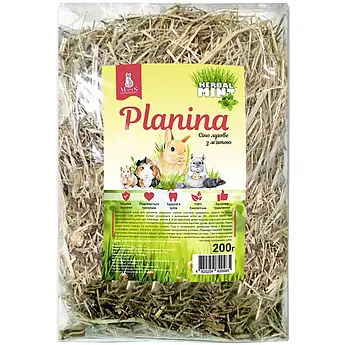 Сіно Modes Planina Herbal Mint лугове з м'ятою, для гризунів, 200 г