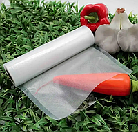 Вакуумные пакеты для вакууматора 30х500 см в рулоне пищевые для хранения еды продуктов