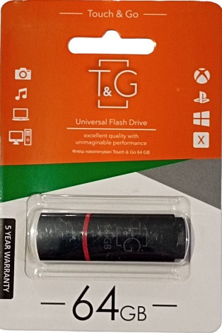 USB флеш накопичувач T&G 64GB/ TG011-64GBBL (Гарантія 3 роки), фото 1