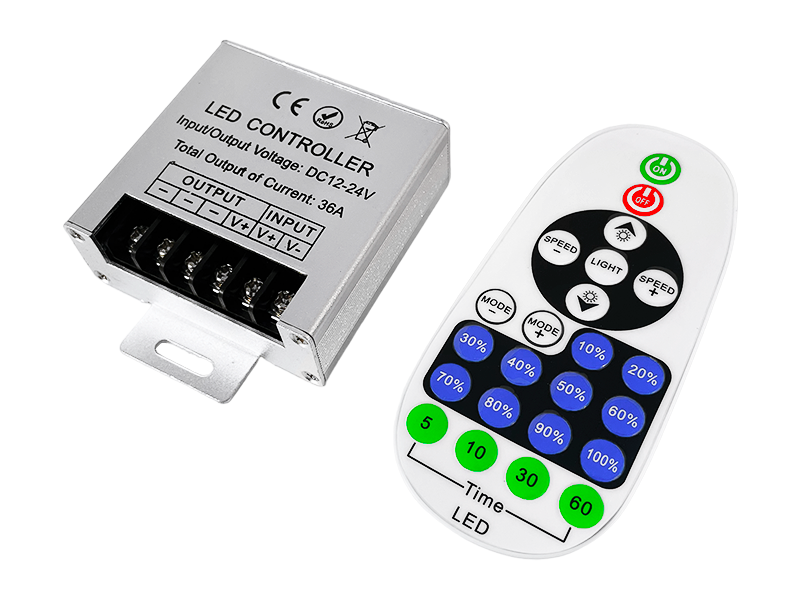 Димер для світлодіодної стрічки 36A-IR-23 кнокпи 12-24V 2 роки гарантії LEDUA