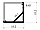 Алюмінієвий анодований профіль для світлодіодної стрічки кутовий 2 метра АЛ-05, фото 4