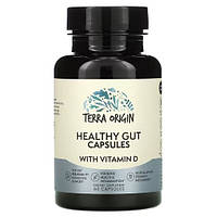Terra Origin Healthy Gut Capsules with Vitamin D 60 капсул DS